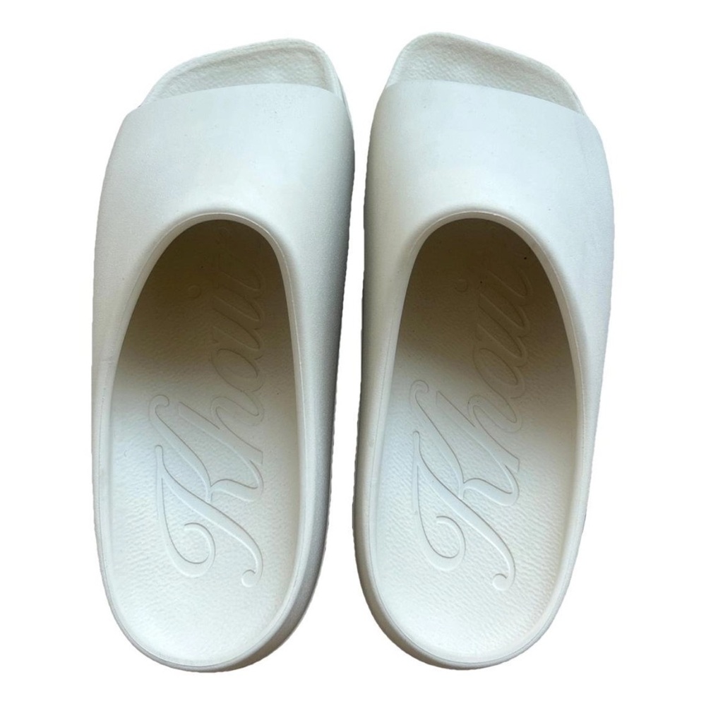 KHAITE Cream Slide Mules - Brand New in Box